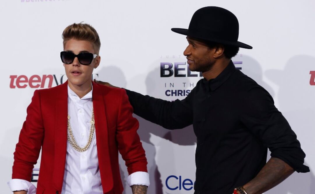 Usher es el mentor de Bieber FOTO: ARCHIVO
