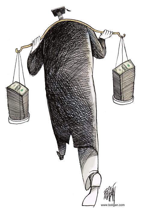 La balanza del señor juez