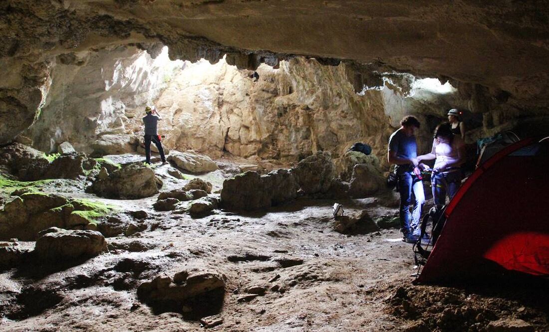 Forma parte del tercer sistema de cuevas más grande de México. Fotos: Gruta Atepolihui