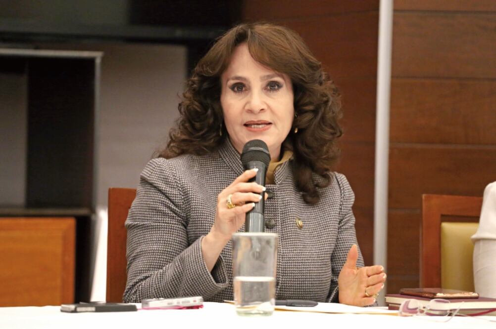 Padierna adelantó que buscará al senador Miguel Barbosa para pedirle que la apoye como coordinadora, ya que ella lo respaldó por casi cinco años (BERENICE FREGOSO. EL UNIVERSAL)