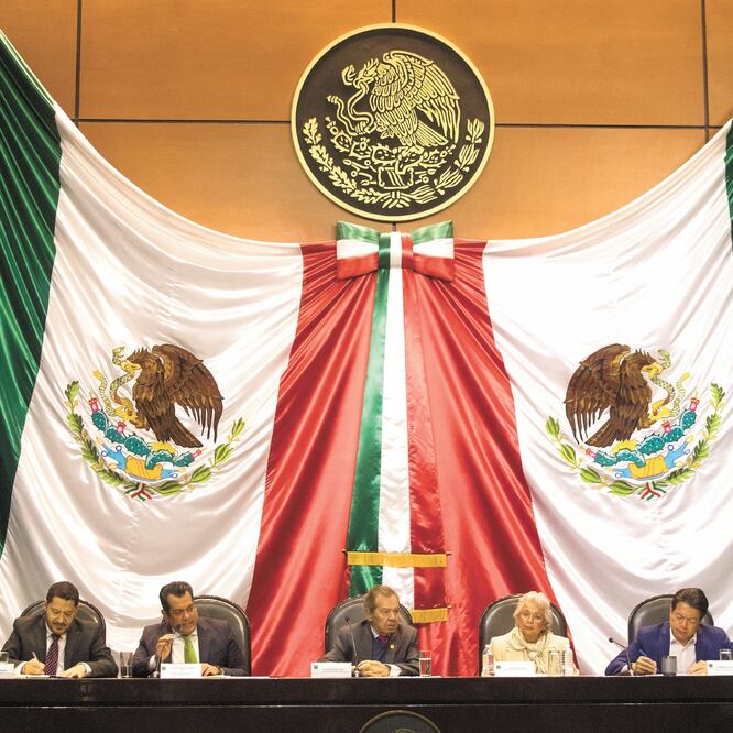 Al inicio de la presente Legislatura en la Cámara de Diputados los grupos parlamentarios establecieron el acuerdo de que la presidencia de la Mesa Directiva se rotaría entre Morena, PAN y PRI. ARCHIVO EL UNIVERSAL