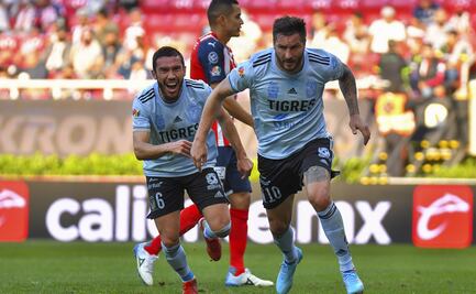 Tigres derrota de forma contundente a Chivas; Gignac anotó un golazo