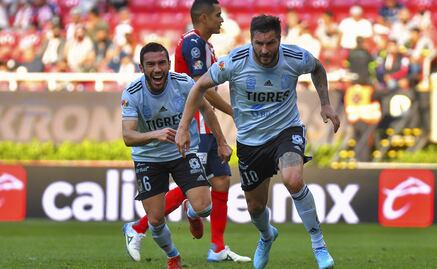 Tigres derrota de forma contundente a Chivas; Gignac anotó un golazo