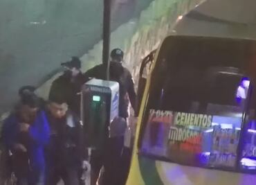 Ladrón asalta a pasajeros y lo detienen gracias a cerco virtual en Atizapán