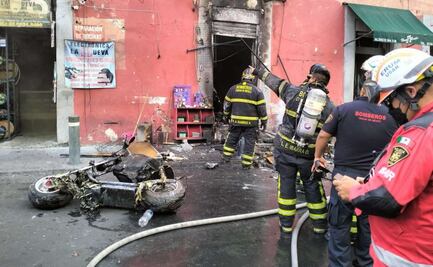 Se incendia local con baterías para scooters eléctricos en la Cuauhtémoc; no se reportan lesionados