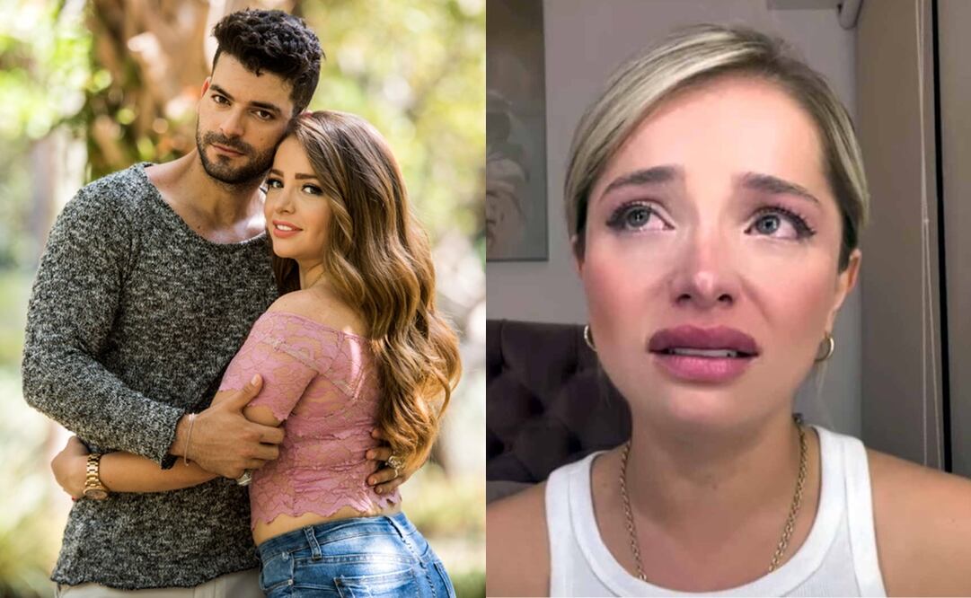 Adrián Di Monte y Sandra Itzel estuvieron juntos por 10 años, antes de separarse definitivamente en 2021. 
Fotos: Instagram y Especial