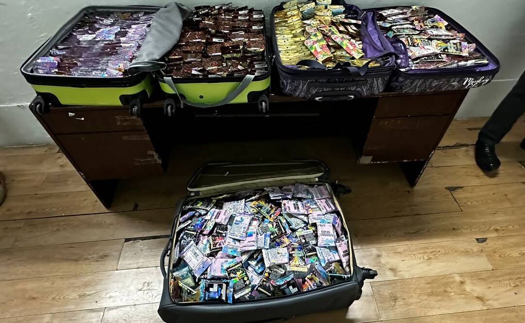 Empaques con cigarros de marihuana / Especial