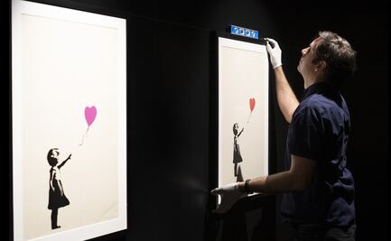 "Construyendo castillos en el aire", la perspectiva clásica del arte callejero de Banksy