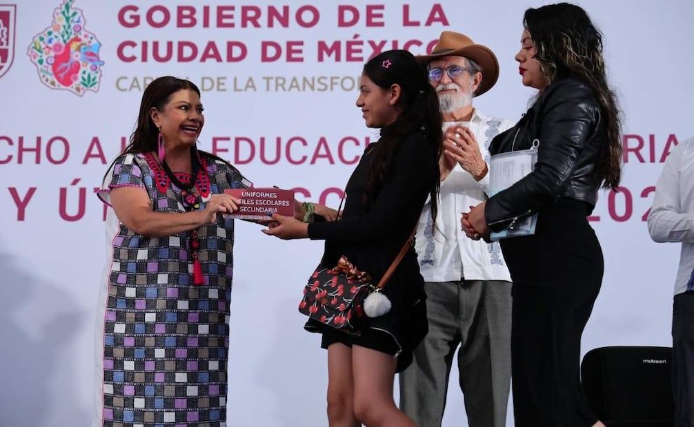 La mandataria destacó que estos recursos son particularmente importantes durante septiembre, cuando las familias enfrentan diversos gastos relacionados con el regreso a clases. | Foto: Especial.