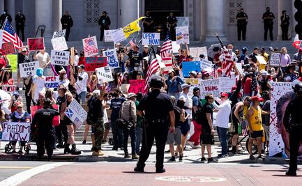 “¡Abran California!”: miles piden fin al confinamiento por Covid-19