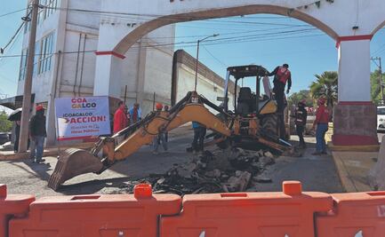 Inician obras de distribuidor vial en la Vía López Portillo