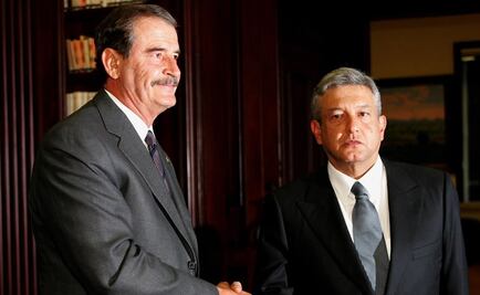 20 años de AMLO y Fox, del desafuero a "darle en la madre a la 4T"