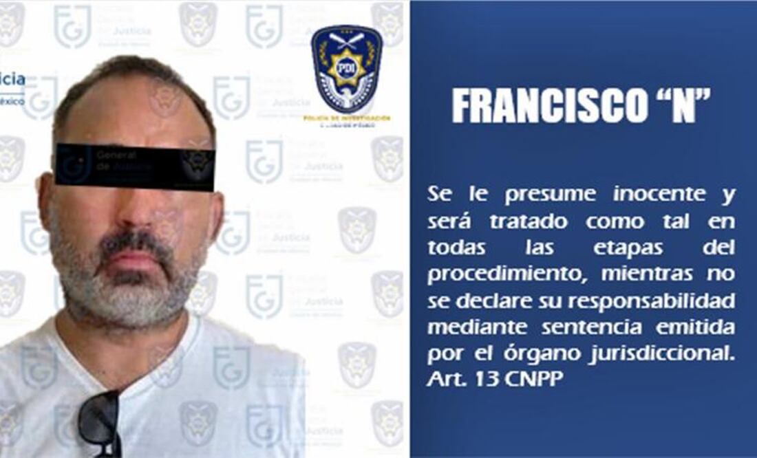 Foto: Tomada de Twitter @FiscaliaCDMX