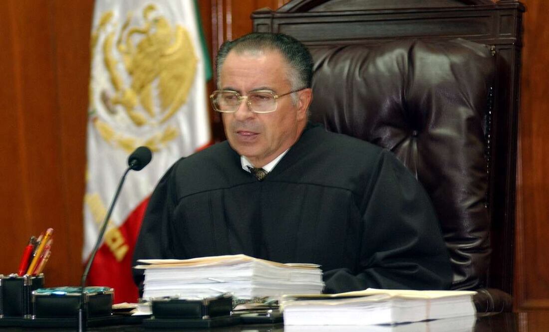 Él fue Mariano Azuela, expresidente de la Corte, acusado de llevar el desafuero de AMLO; sufrió reforma de Zedillo . Foto: EL UNIVERSAL
