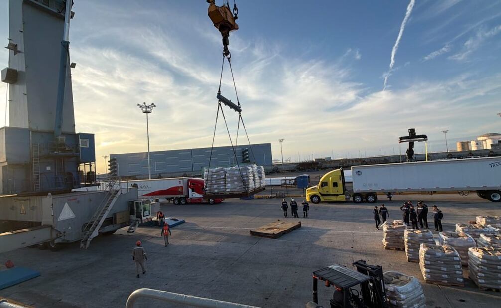 México envía ayuda humanitaria a Cuba este 8 de febrero del 2026. Foto: Especial
