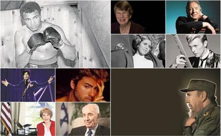 Final goodbye: roll call of some of those who died in 2016