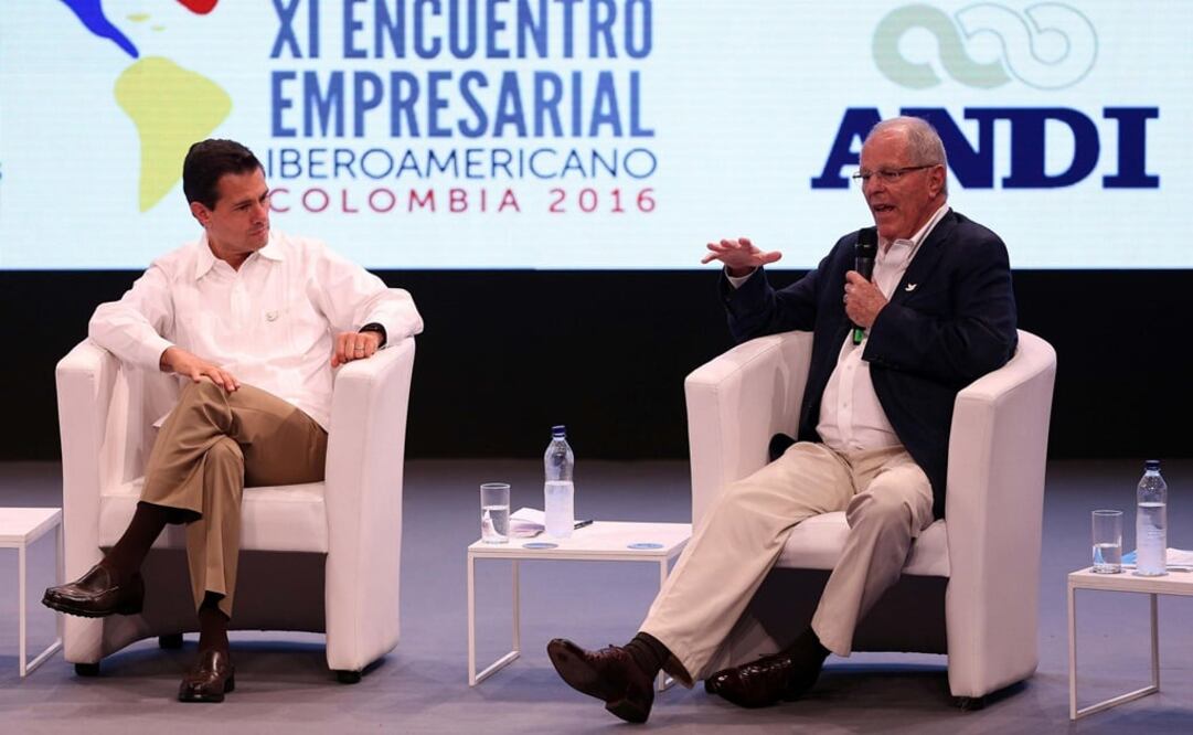 Ambos mandatarios han coincidido en diversos espacios alternos a la Cumbre Iberoamericana. /EFE