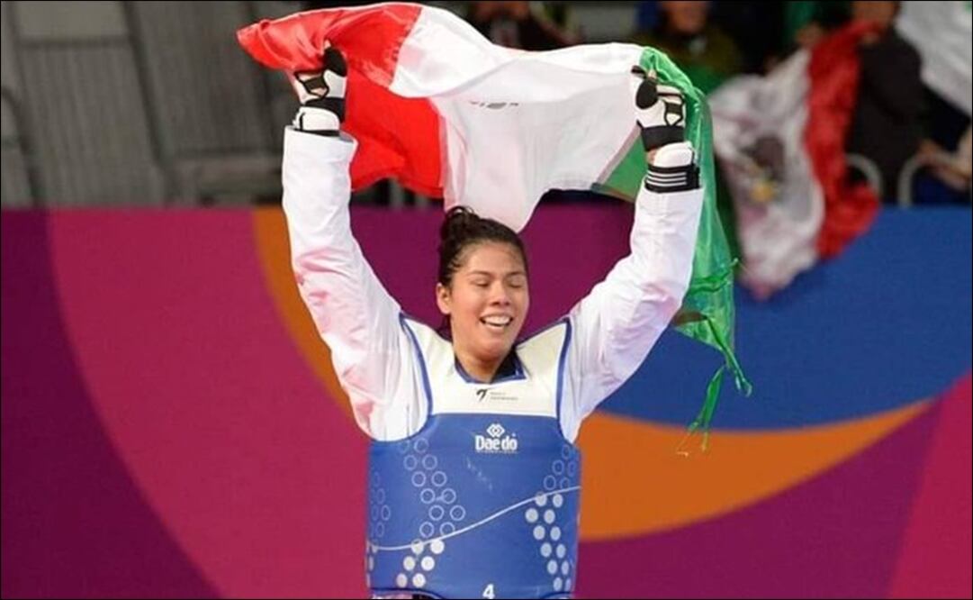 Briseida Acosta cerró con broche de oro la actuación de México en el taekwondo. Foto: Twitter