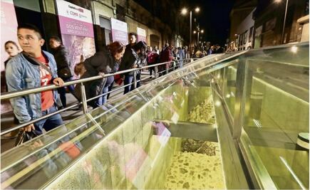 Bridge opens with fascinating views of pyramid ruins in Mexico City