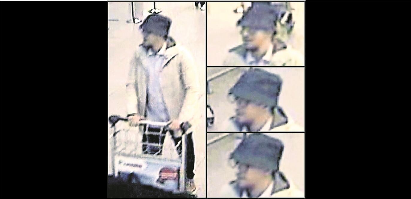 La Fiscalía federal de Bélgica informó ayer de la puesta en libertad por falta de pruebas de Fayçal C., quien se creía podía ser el “hombre del sombrero” (EFE)