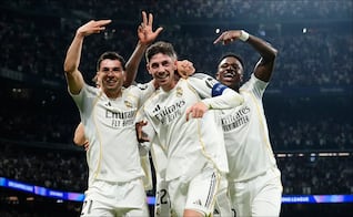 Real Madrid golea al Manchester City con hat trick de Federico Valverde