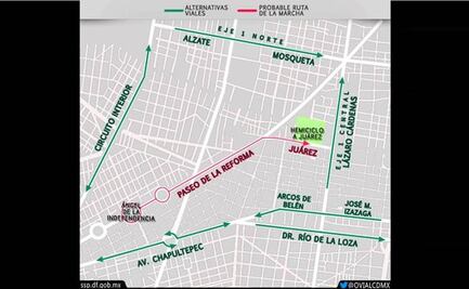 Alistan marcha por normalistas; saldrán del Ángel