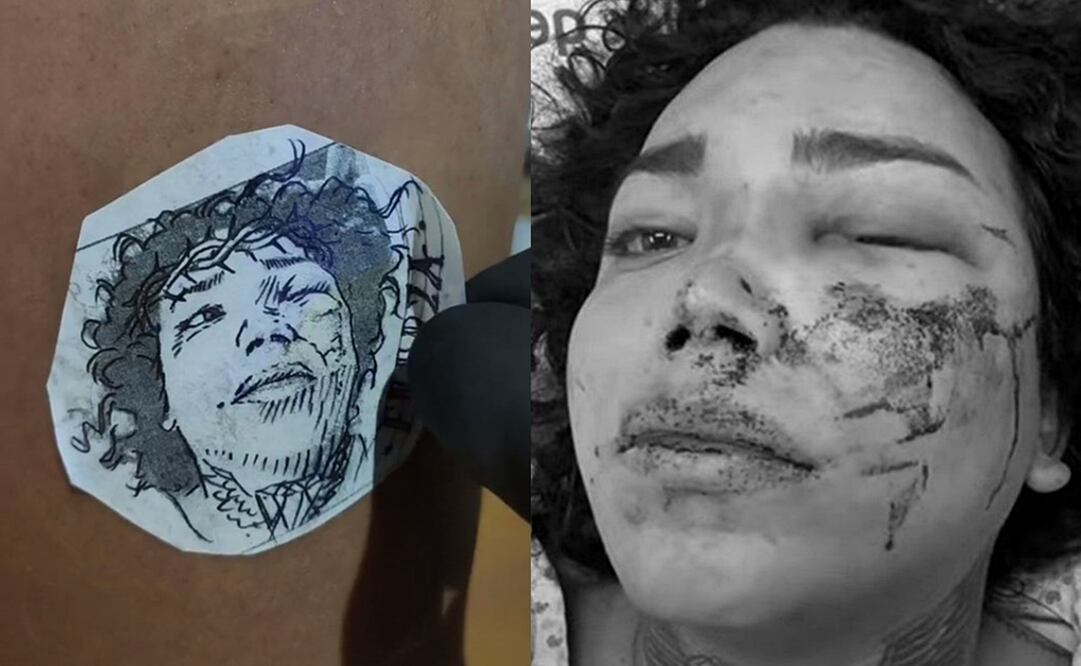 El polémico tatuaje de Paola Suárez provocó el descontento de sus fans. Foto: TikTok @barroco_tattoo