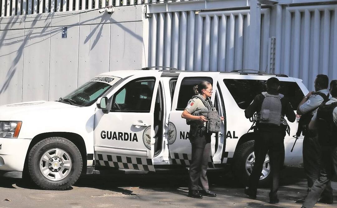 La Guardia Nacional resguardó el traslado de Antonio Oseguera al penal de Almoloya. 
