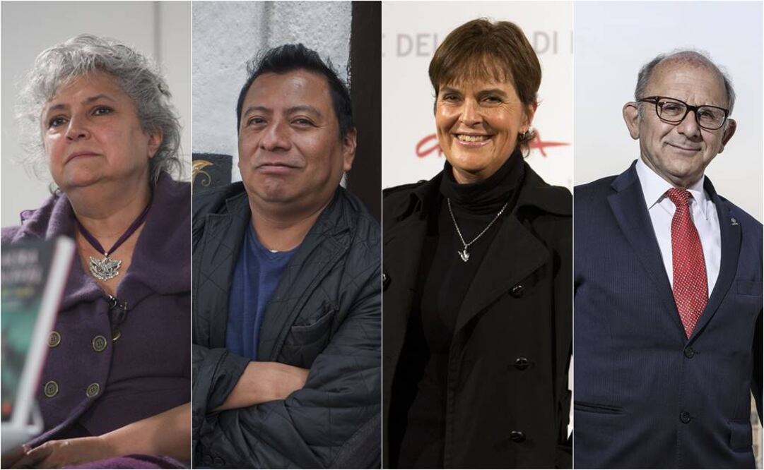 Laura Esquivel, Mardonio Carballo, María Novaro y Diego Prieto tendrán actividades en el próximo gobierno FOTO: ARCHIVO