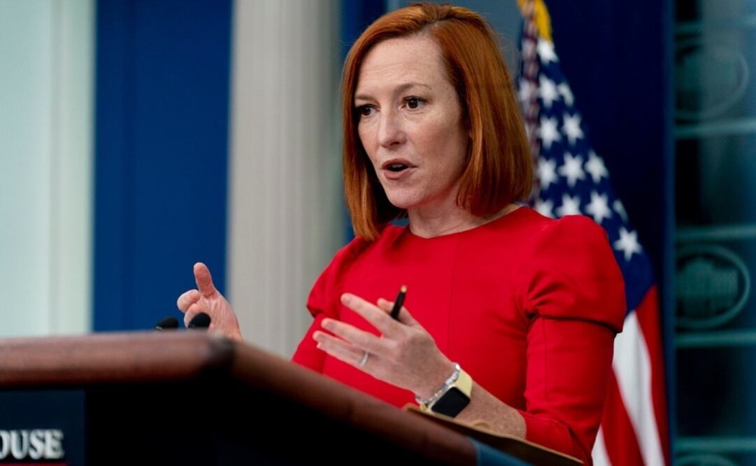 Portavoz de la Casa Blanca, Jen Psaki.  Foto: AP