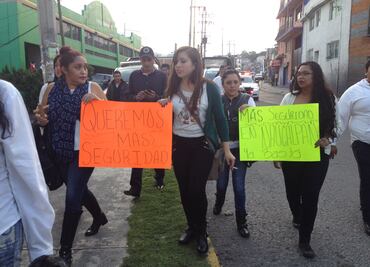 Marchan vecinos de Naucalpan; exigen mayor seguridad