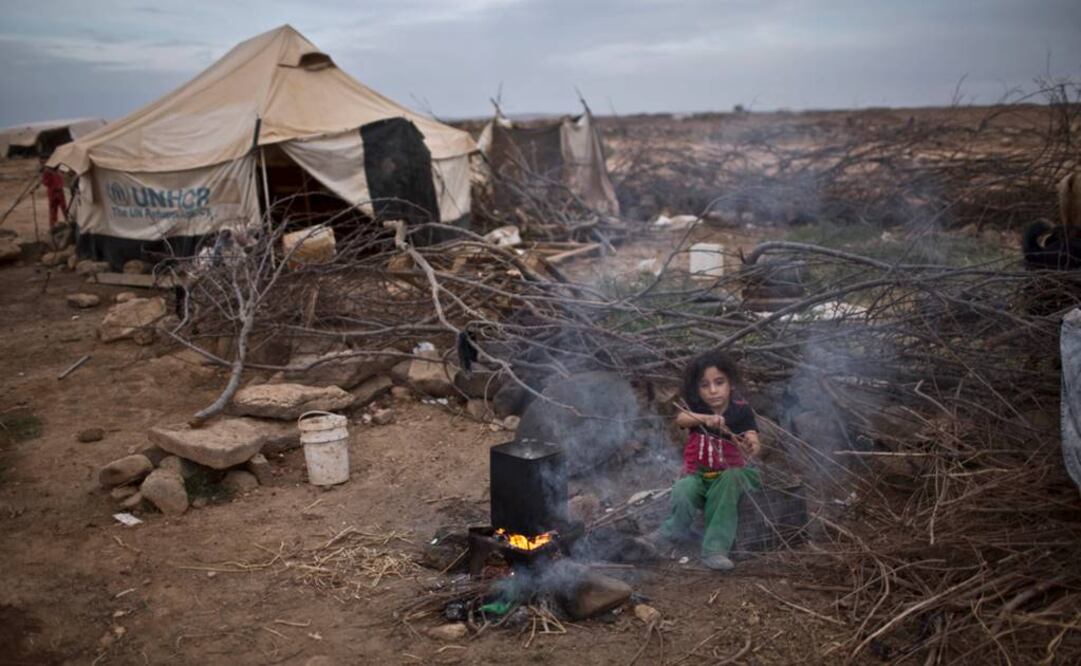 La guerra civil que se vive en Siria ha causado el desplazamiento de millones de civiles (Foto: AP)