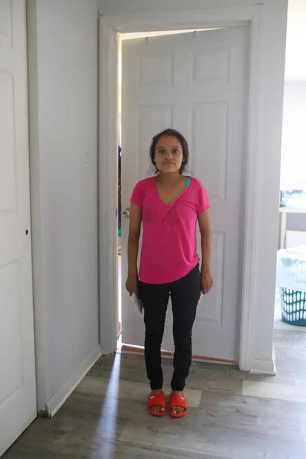 Lucía García, de 21 años, afirma que no sabía estar embarazada y pensó que había tirado "sangre" en el baño de un hospital en Staten Island. FOTO: ESPECIAL