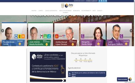 INE y UNAM lanzan plataforma “Voto Informado”