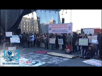 Integrantes del INAH protestan por falta de pagos y recorte al presupuesto