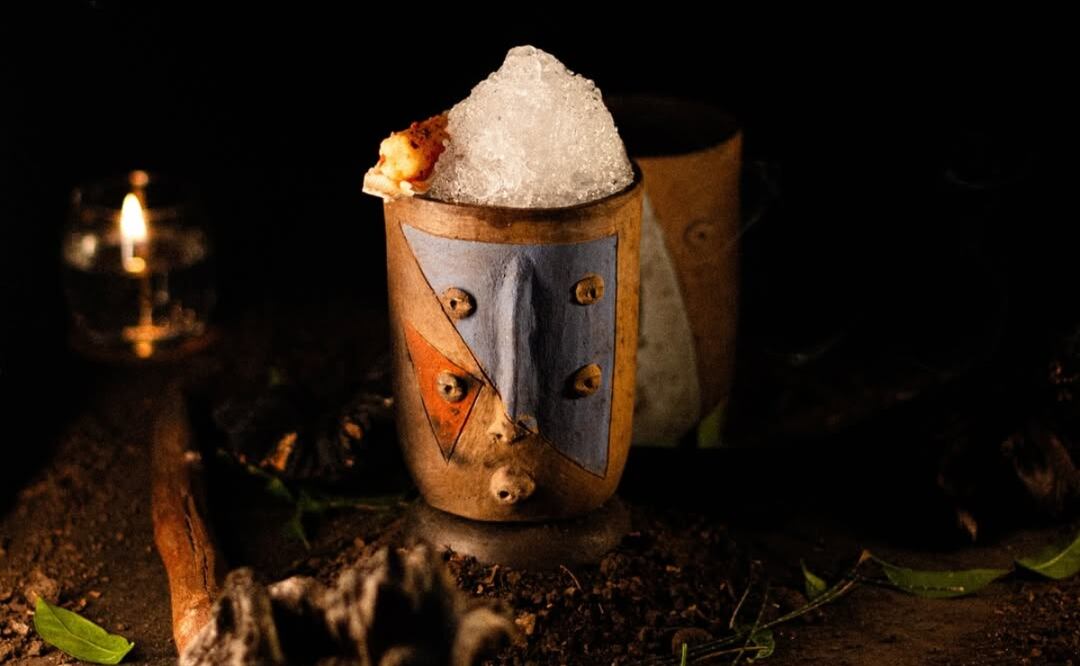 Xaman, un bar inspirado en la herbolaria y los espíritus nacionales. Foto: Instagram