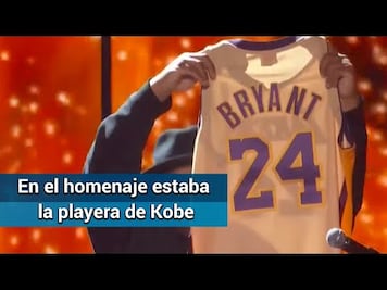 Grammy 2020: Recuerdan a Kobe Bryant