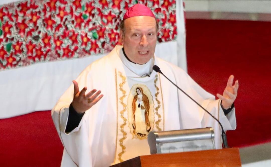 Franco Coppola, nuncio apostólico en México. Foto: Ariel Ojeda/EL UNIVERSAL 