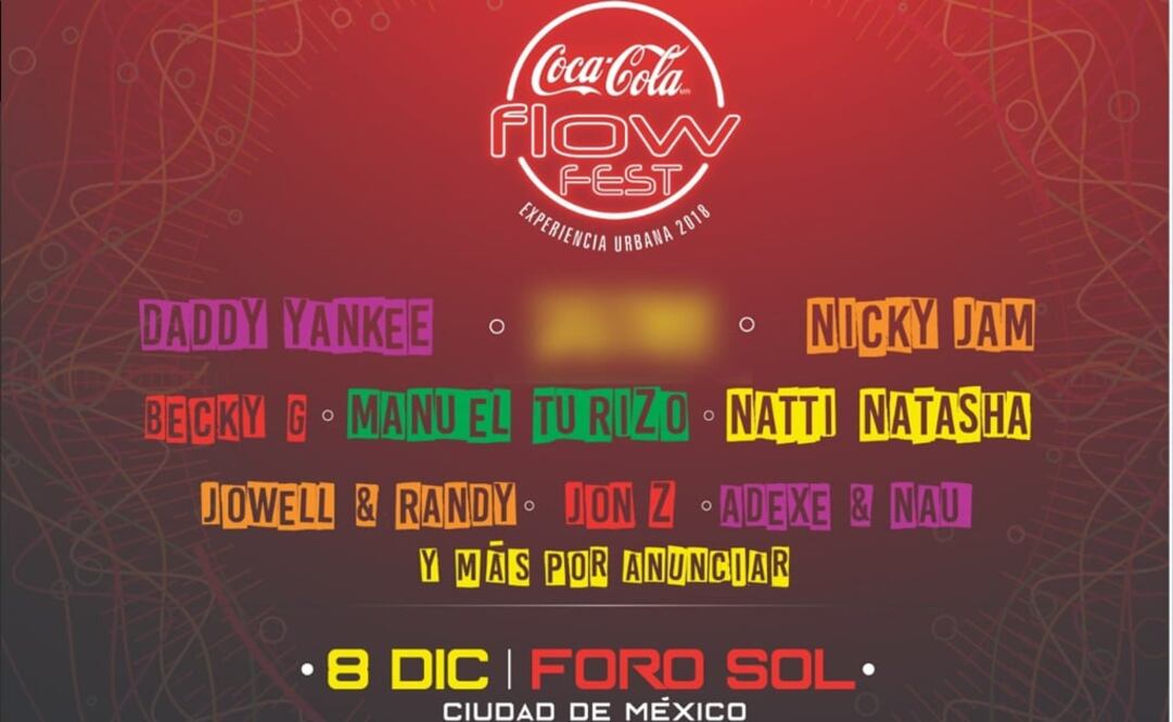 Coca Cola Flow Fest  2019. Foto: Especial 