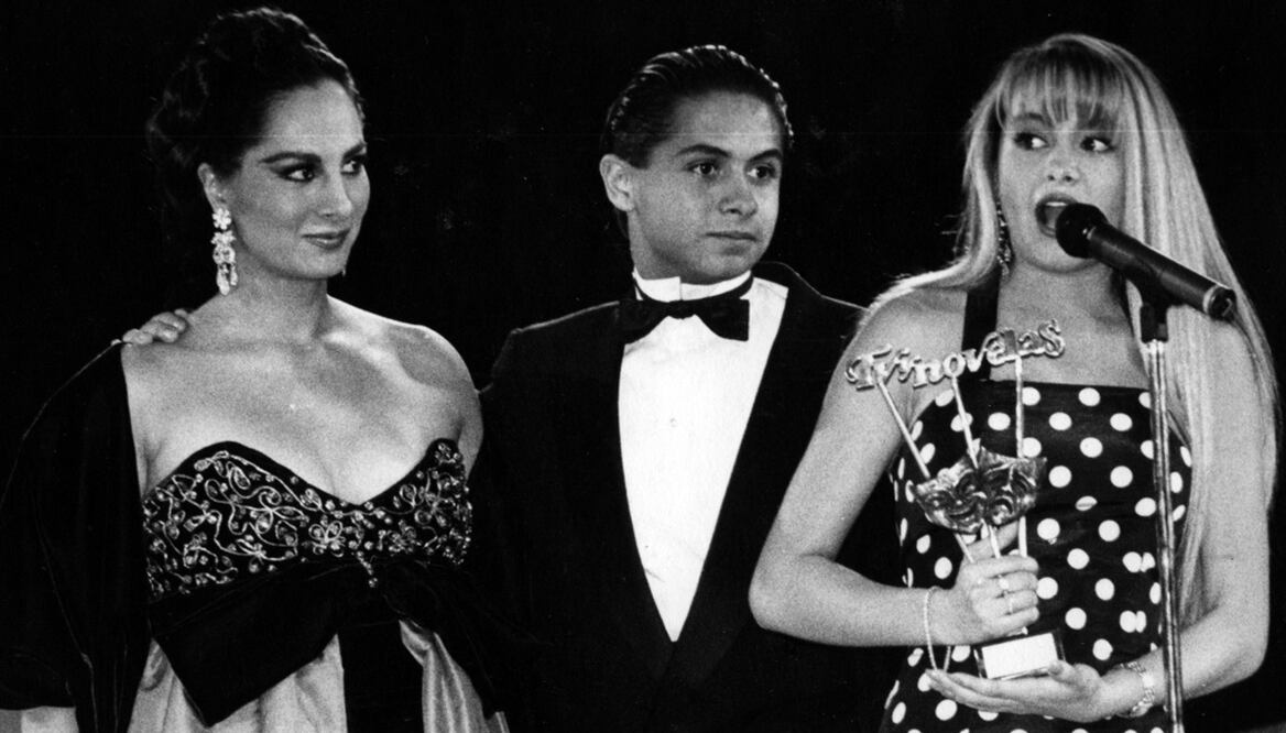 Susana Dosamantes, Enrique Rubio y Paulina Rubio. Foto: Archivo El Universal