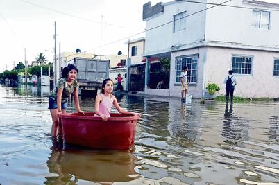 Suman 73 mil afectados en tres municipios por lluvias