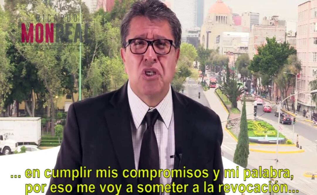 Monreal se someterá a escrutinio el próximo año