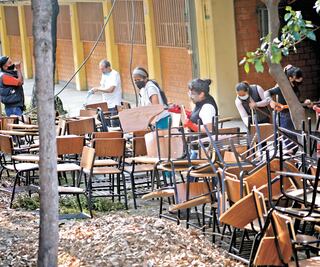 Se han intervenido 600 escuelas en la CDMX