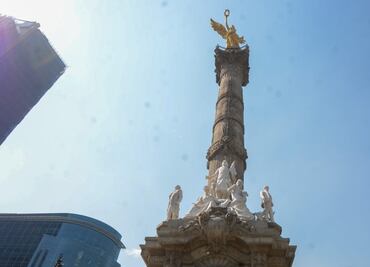 Concluyen trabajos de restauración del Ángel de la Independencia; se reparó basamento y esculturas