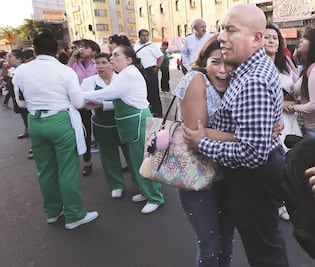 Regresan miedo, desazón y angustia por sismo de 7.2 grados