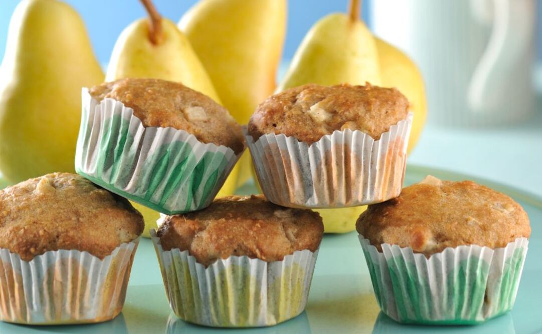 Muffins de pera