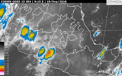 Prevén tormentas muy fuertes en Valle de México