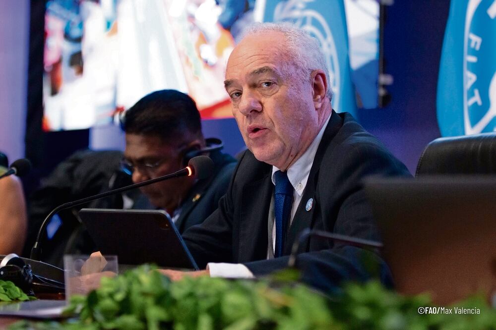 Mario Lubetkin, subsecretario general y representante regional de la FAO. Foto: FAO