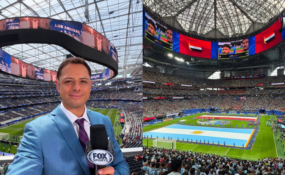 Javier "Chicharito" Hernández como comentarista y analista deportivo en la Copa del Mundo de 2026 - Foto: @ch14_ en Instagram