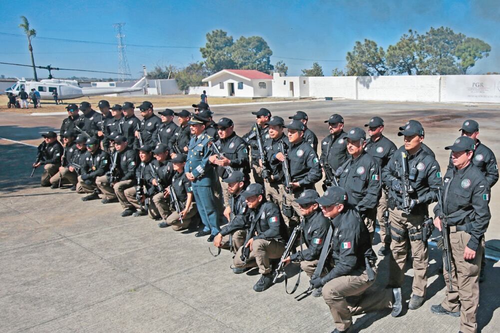 Bajas registradas. La Procuraduría General de la República indicó en su informe del año pasado que 106 criminales fueron neutralizados. 